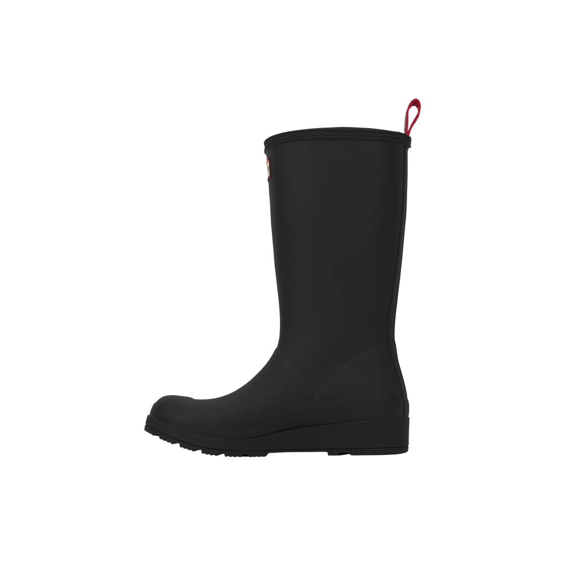 Hunter Play Tall Wellington Rain Boots Black