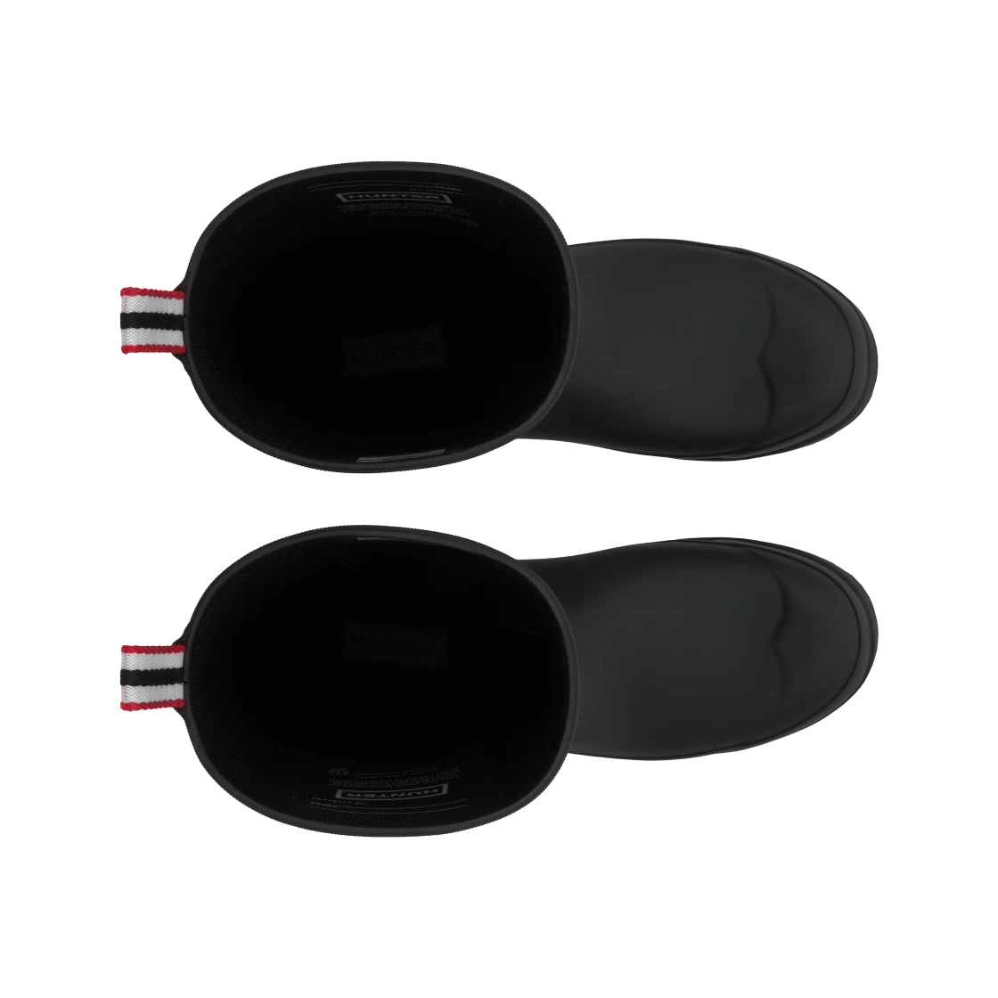 Hunter Play Tall Wellington Rain Boots Black